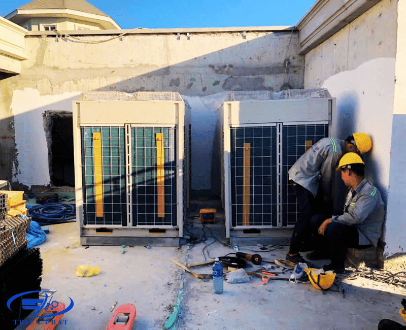 dịch vụ vệ sinh máy lạnh Bình Dương tại Thiên Phát