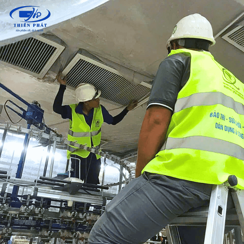 dịch vụ vệ sinh máy lạnh bình dương tại Thiên Phát